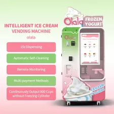 Alta velocità di espansione gelato venditore automatico